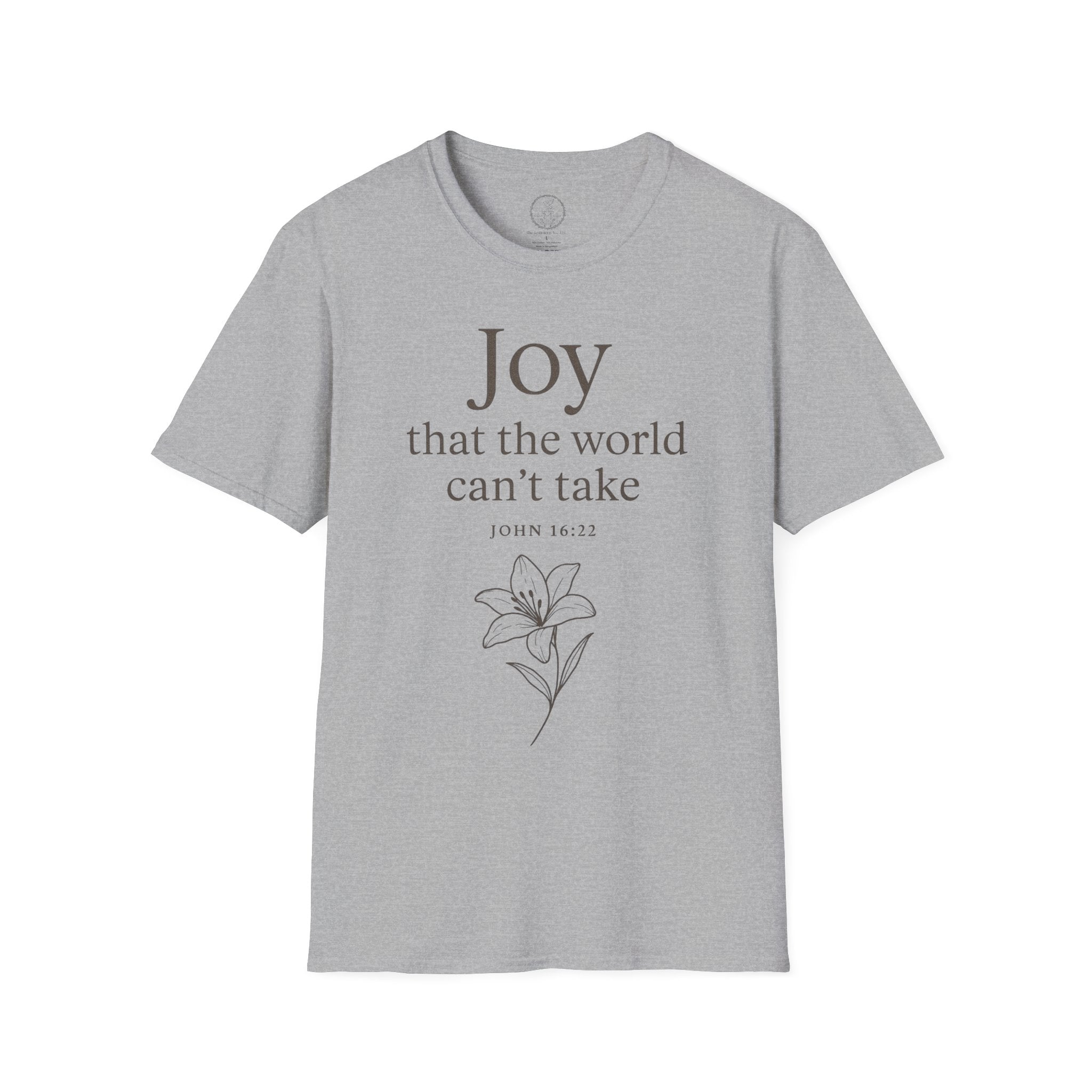 Joy That the World Can’t Take — John 16:22 Tee