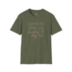 Loved by Him, Loved by My Pet T-Shirt