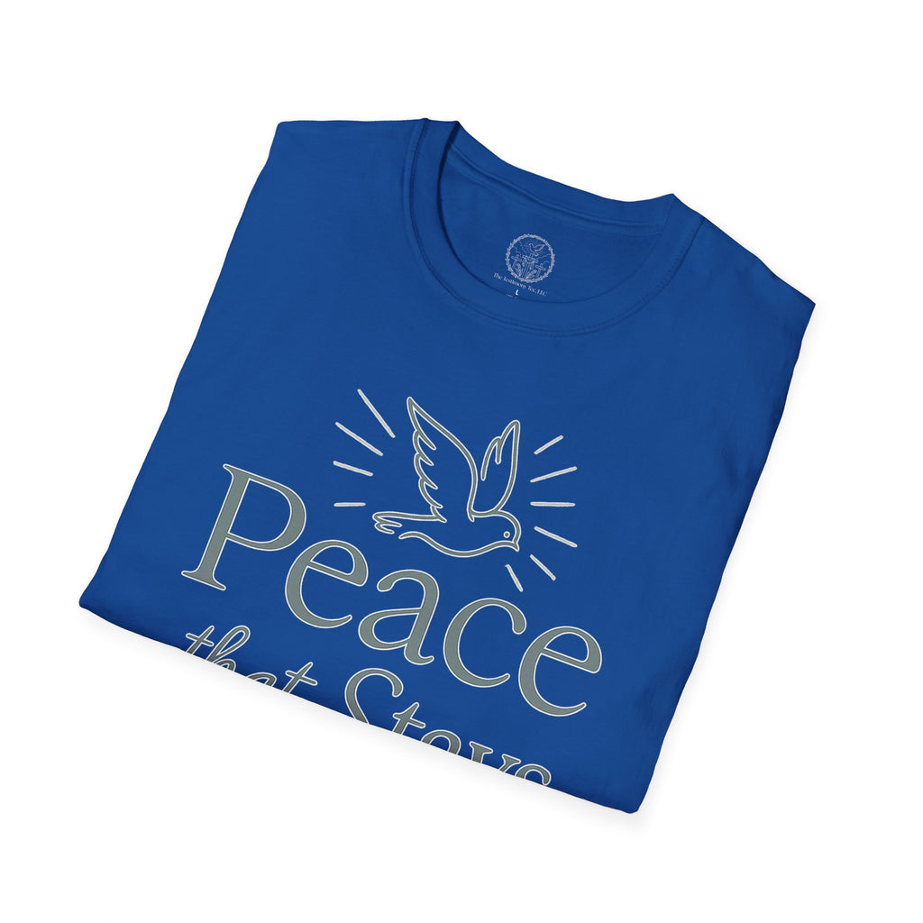 Peace That Stays • Philippians 4:7 Christian T-Shirt
