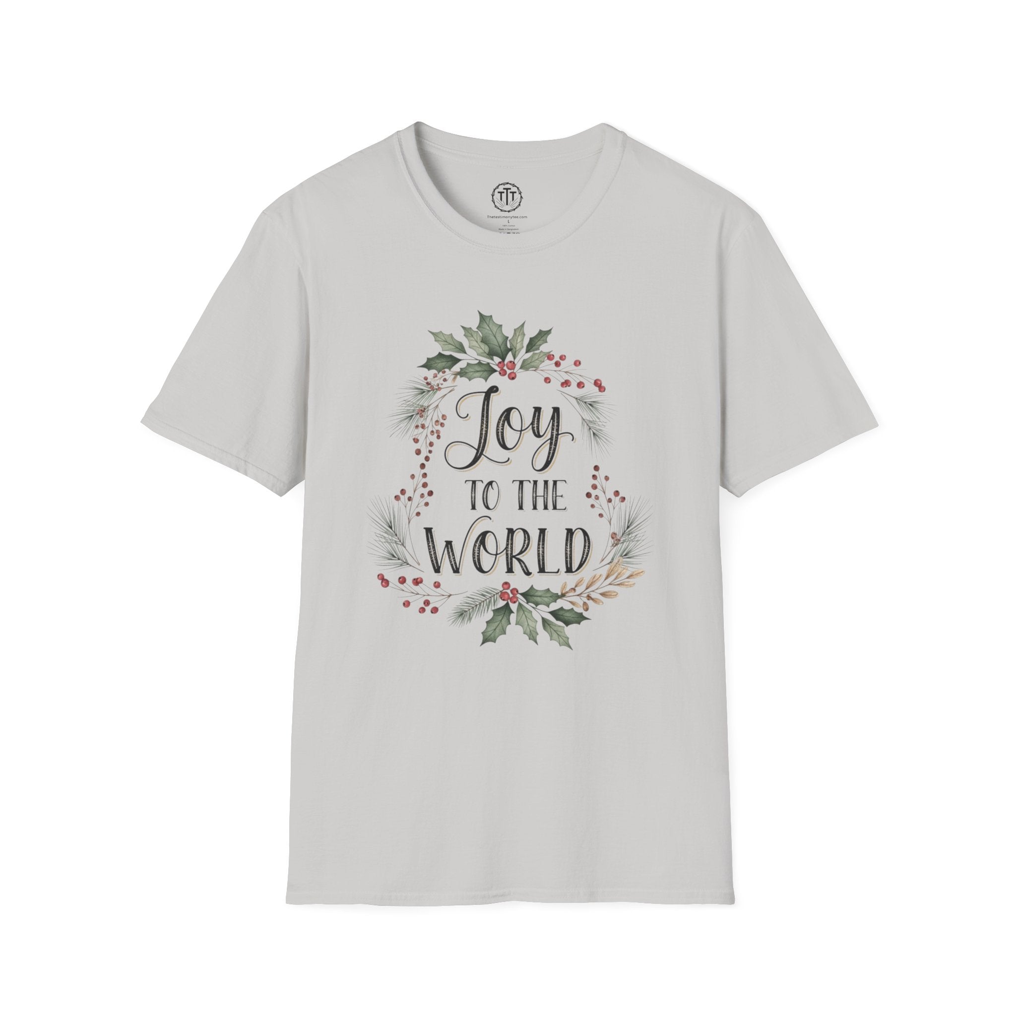 Joy to the World – Christmas Christian T-Shirt