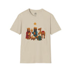 Chunky Yarn Printed Image of Three Wise Men at the Manger