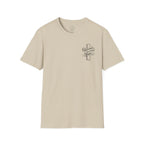 Redeemed by Grace – Cross Emblem Christian T-Shirt