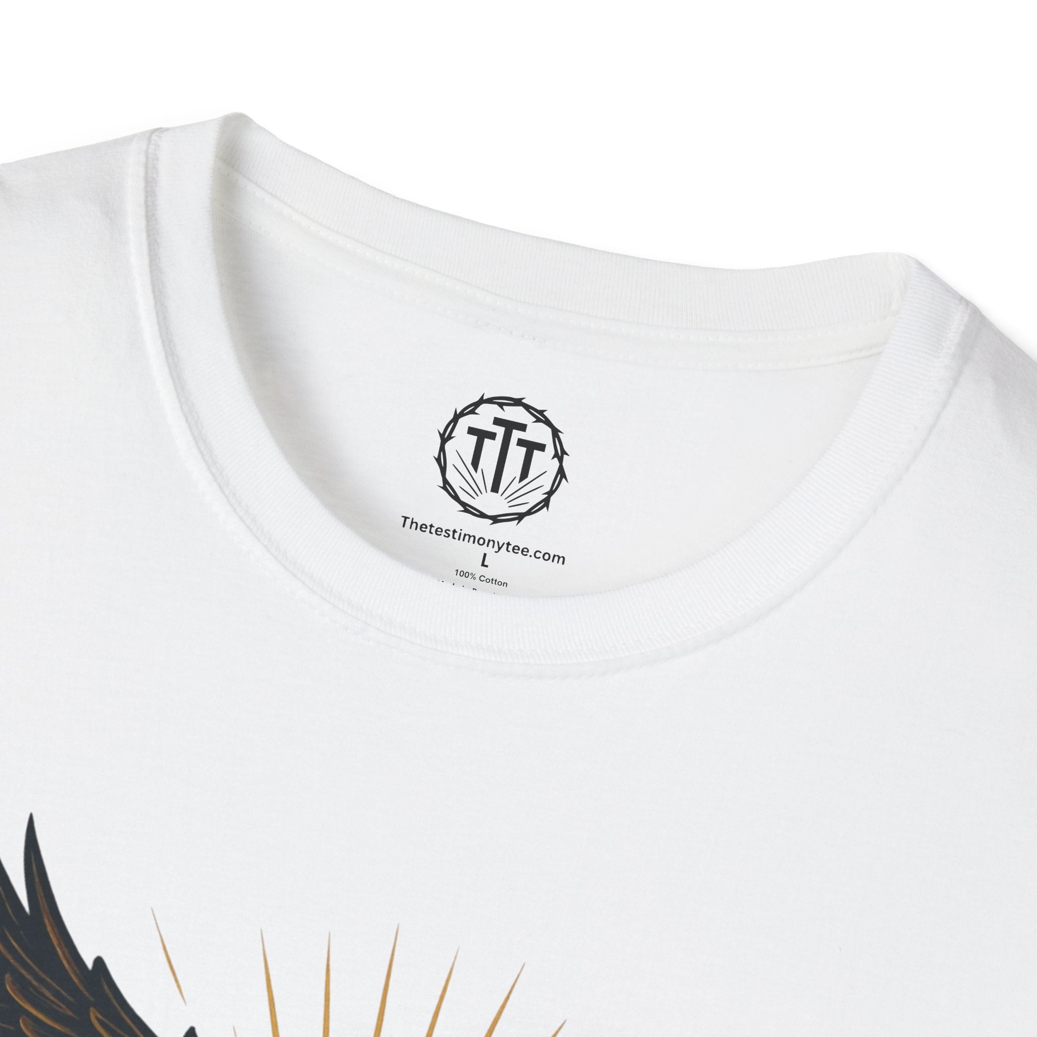 Renew Their Strength – Isaiah 40:31 Christian Eagle T-Shirt