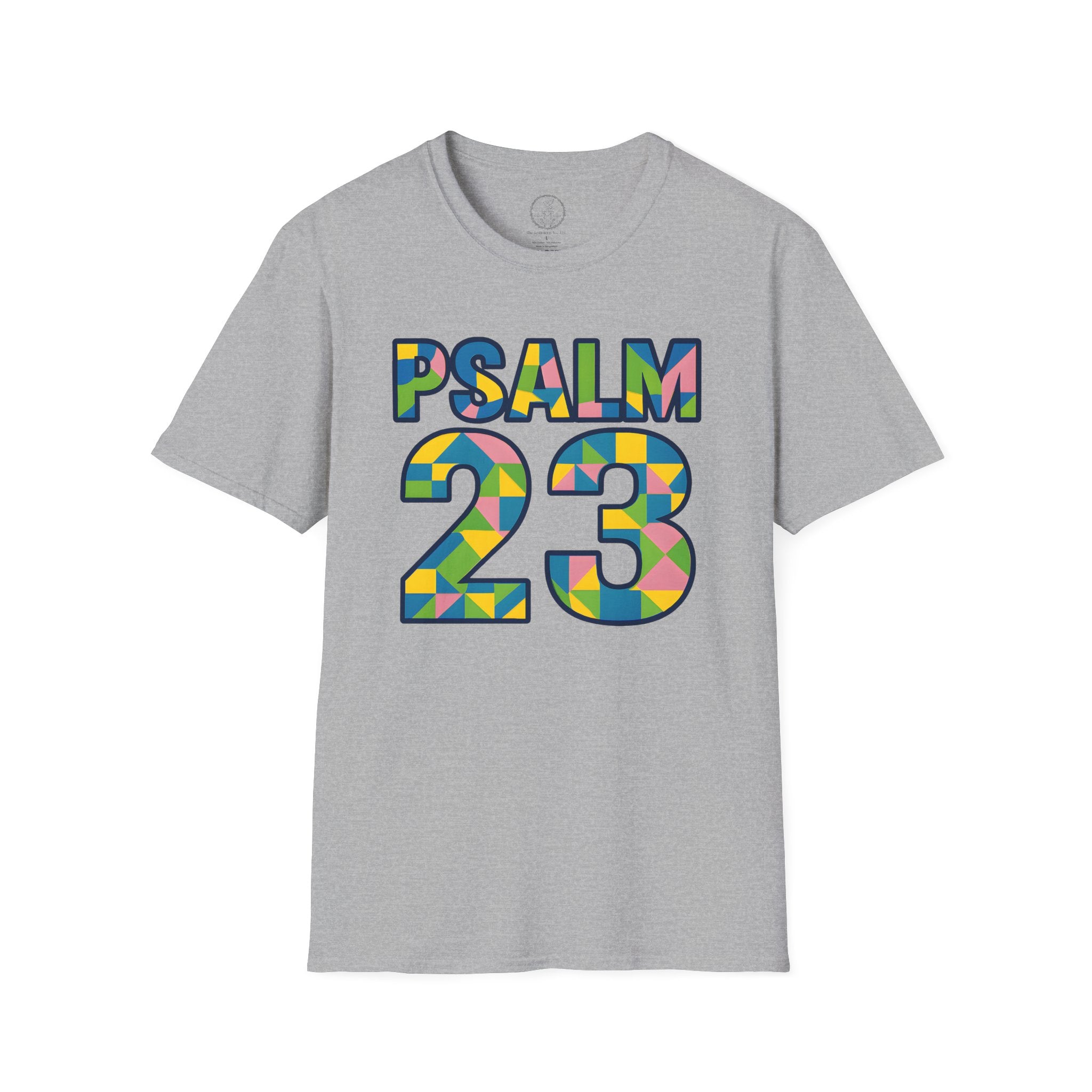 Psalm 23 Geo Mosaic Christian T-Shirt