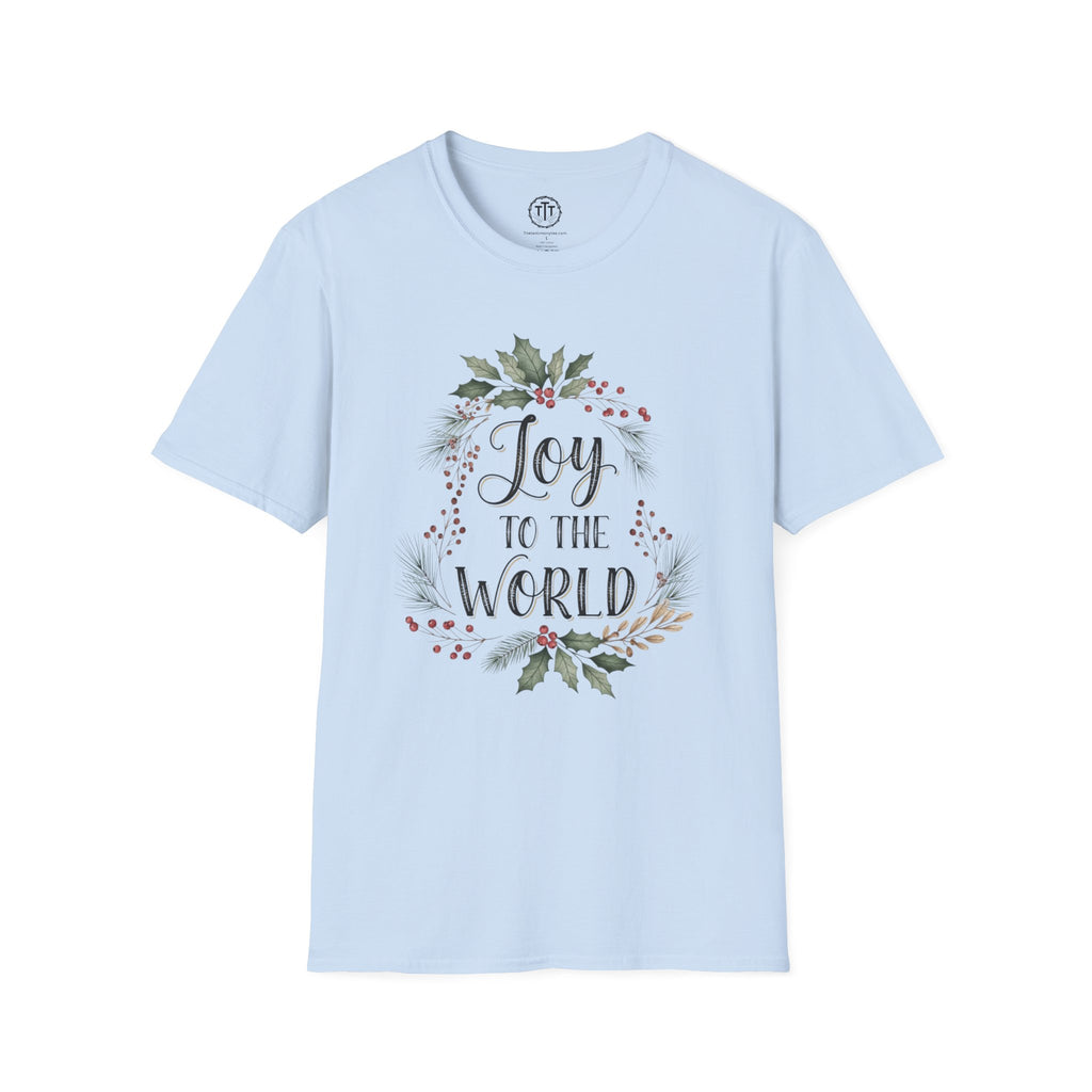 Joy to the World – Christmas Christian T-Shirt