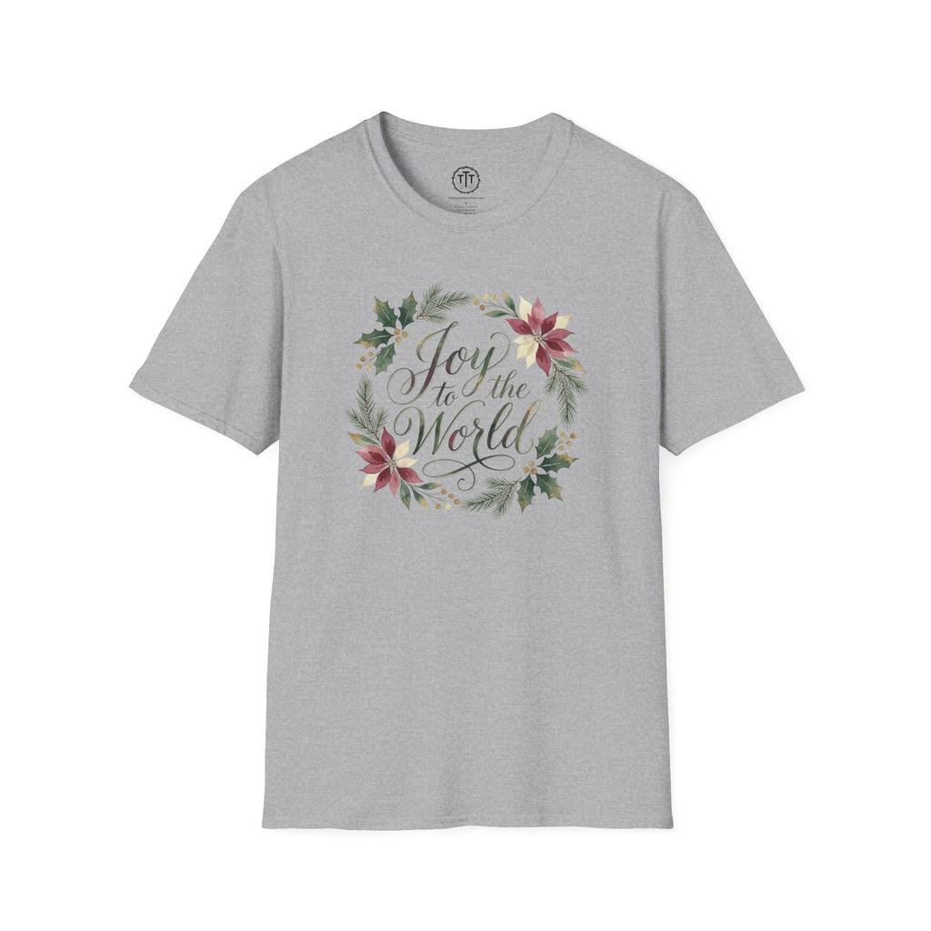 Joy to the World – Christmas Christian T-Shirt