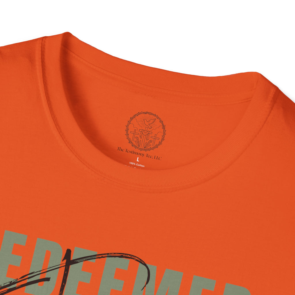 Redeemed & Free – John 8:36 Christian T-Shirt