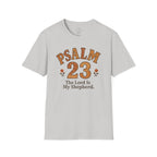 Psalm 23 Patchwork “The Lord Is My Shepherd” Christian T-Shirt