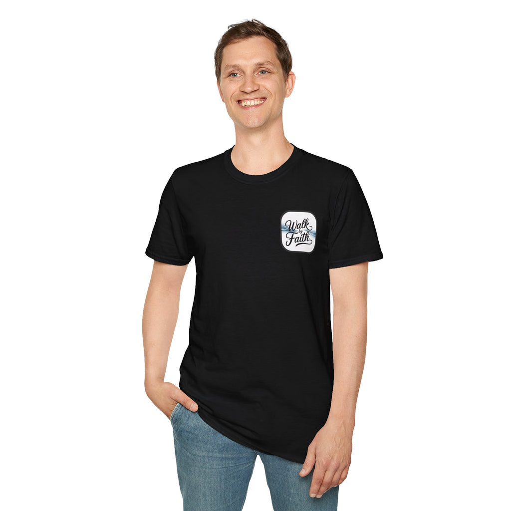 Walk by Faith – Christian Minimalist T-Shirt