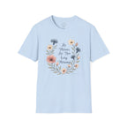 His Mercies Are New Every Morning – Floral Scripture Tee (Lamentations 3:22–23)