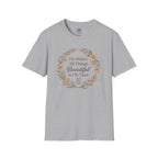 He Makes All Things Beautiful – Floral Christian T=Shirt