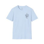 Redeemed by Grace – Cross Emblem Christian T-Shirt