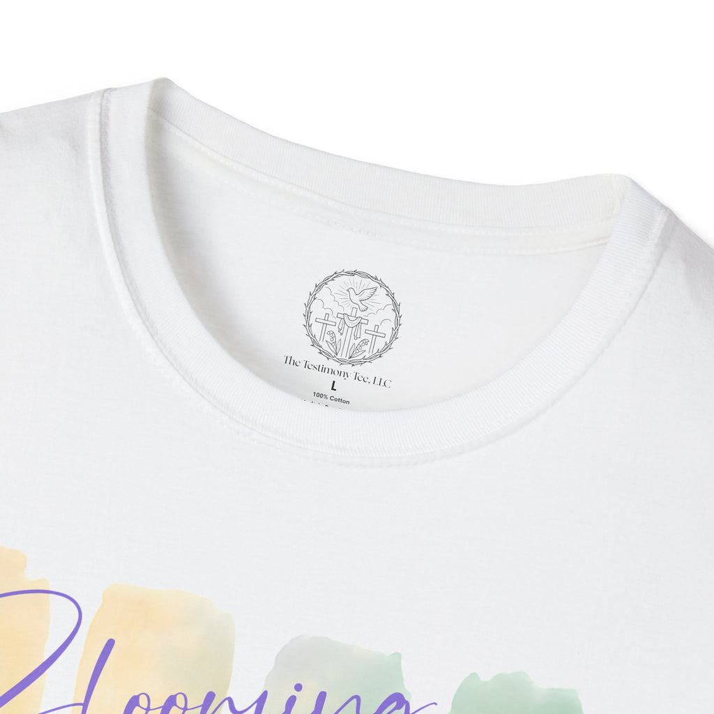 Blooming in Due Time – Psalm 1:3 Christian T-Shirt