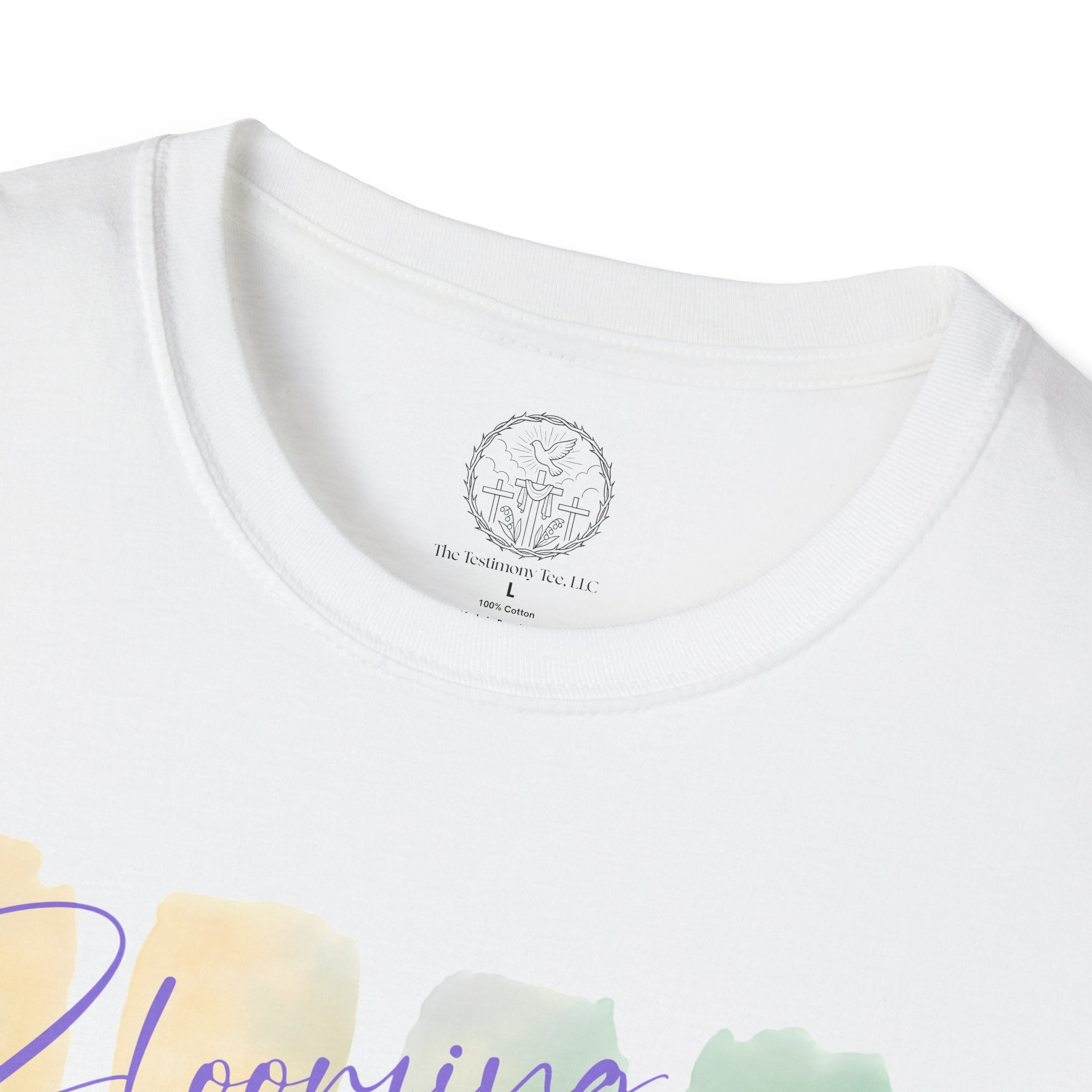 Blooming in Due Time – Psalm 1:3 Christian T-Shirt
