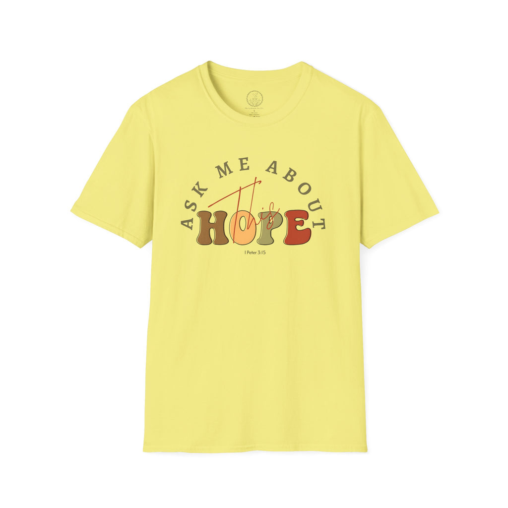 Ask Me About This Hope — 1 Peter 3:15