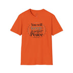 You Will Keep in Perfect Peace – Isaiah 26:3 Christian T-Shirt