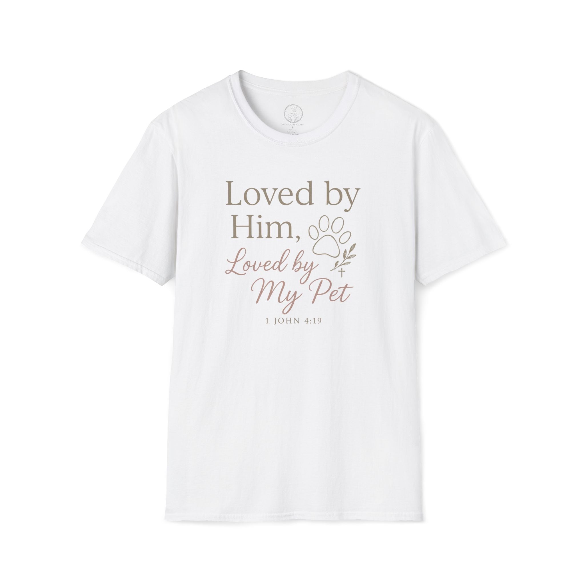 Loved by Him, Loved by My Pet T-Shirt