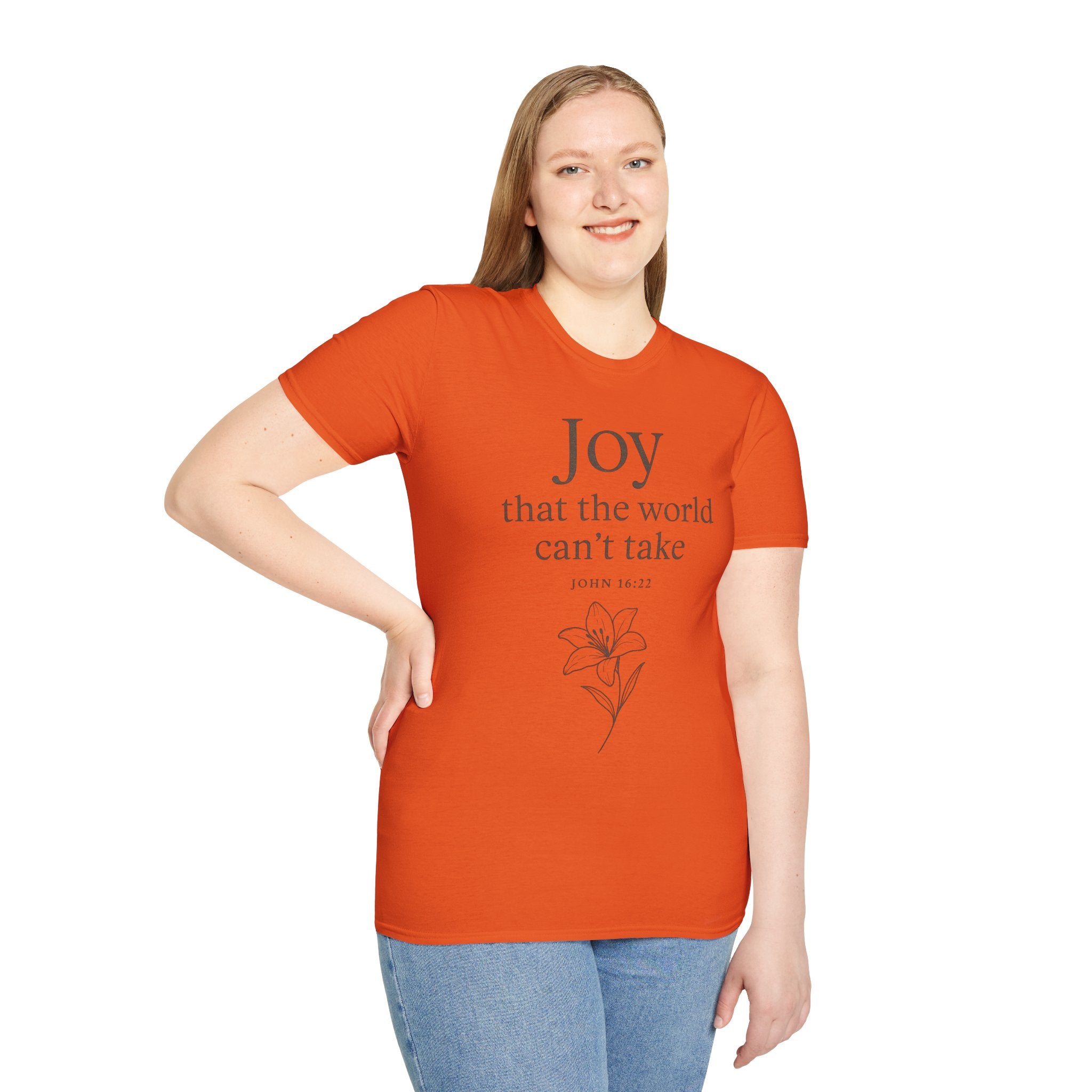 Joy That the World Can’t Take — John 16:22 Tee