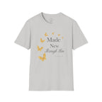 Made New Through Him – 2 Corinthians 5:17 Christian T-Shirt