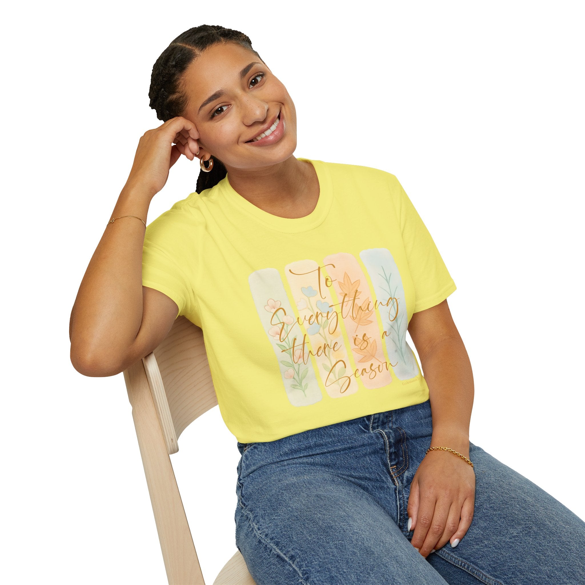 To Everything There Is a Season – Ecclesiastes 3:1 T-Shirt