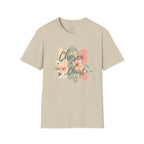 Chosen in Christ – Ephesians 1:4 Floral Christian Tee