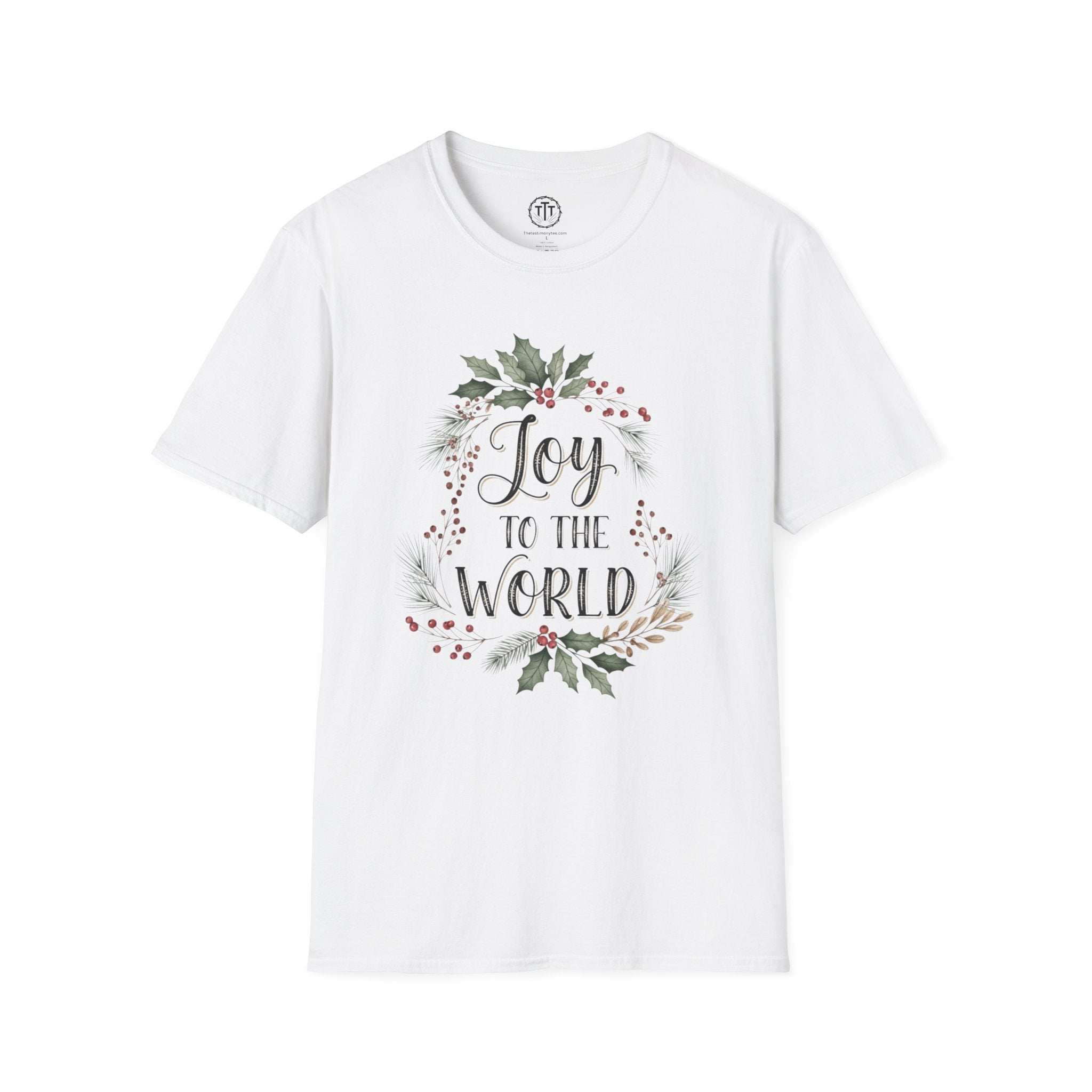 Joy to the World – Christmas Christian T-Shirt