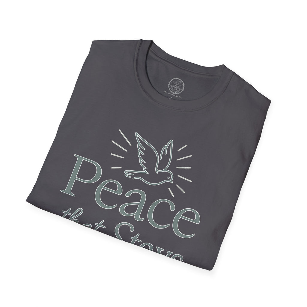 Peace That Stays • Philippians 4:7 Christian T-Shirt