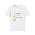 Made New Through Him – 2 Corinthians 5:17 Christian T-Shirt