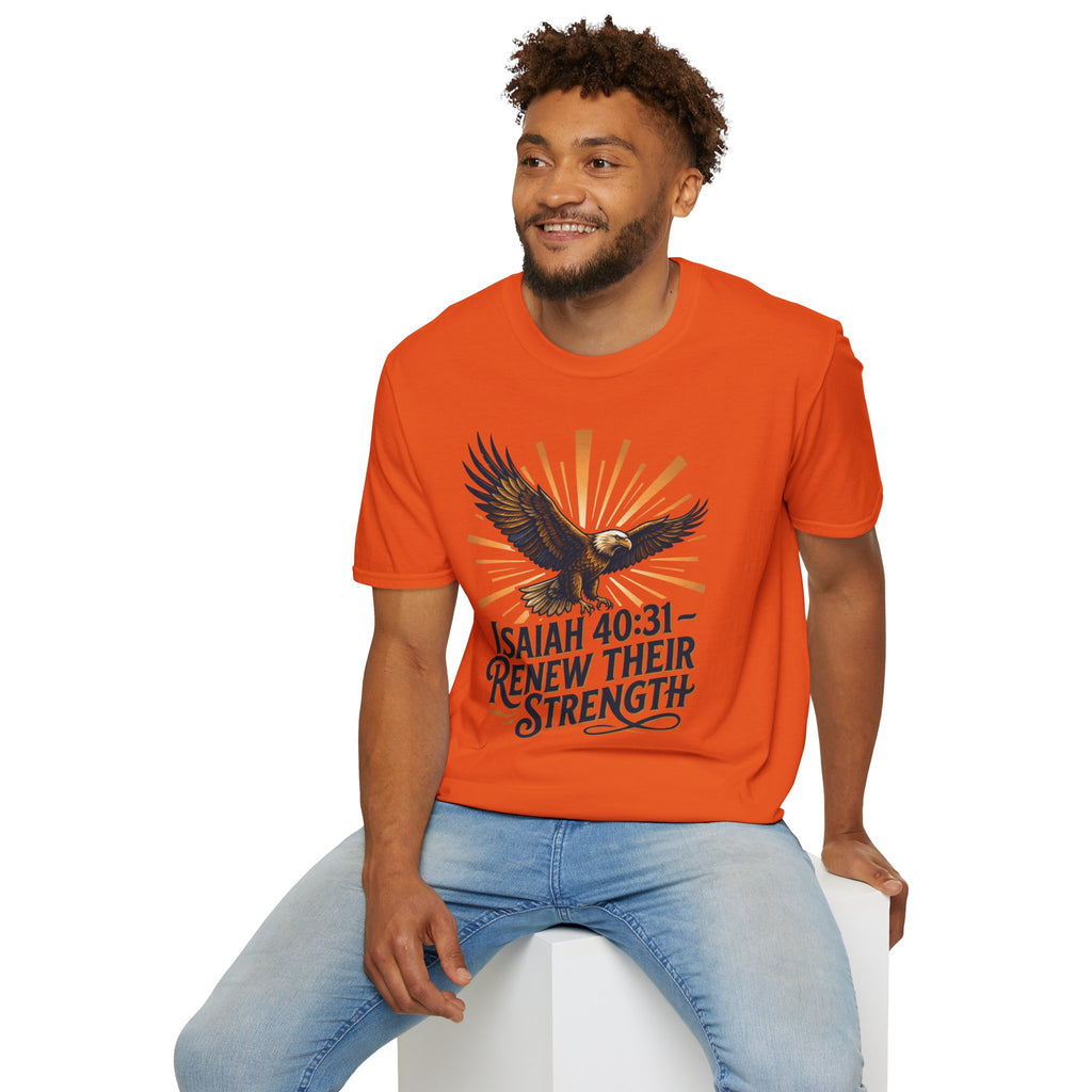 Isaiah 40:31 – Renew Their Strength Eagle T-Shirt