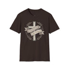 Redeemed by Grace – Christian Cross T-Shirt