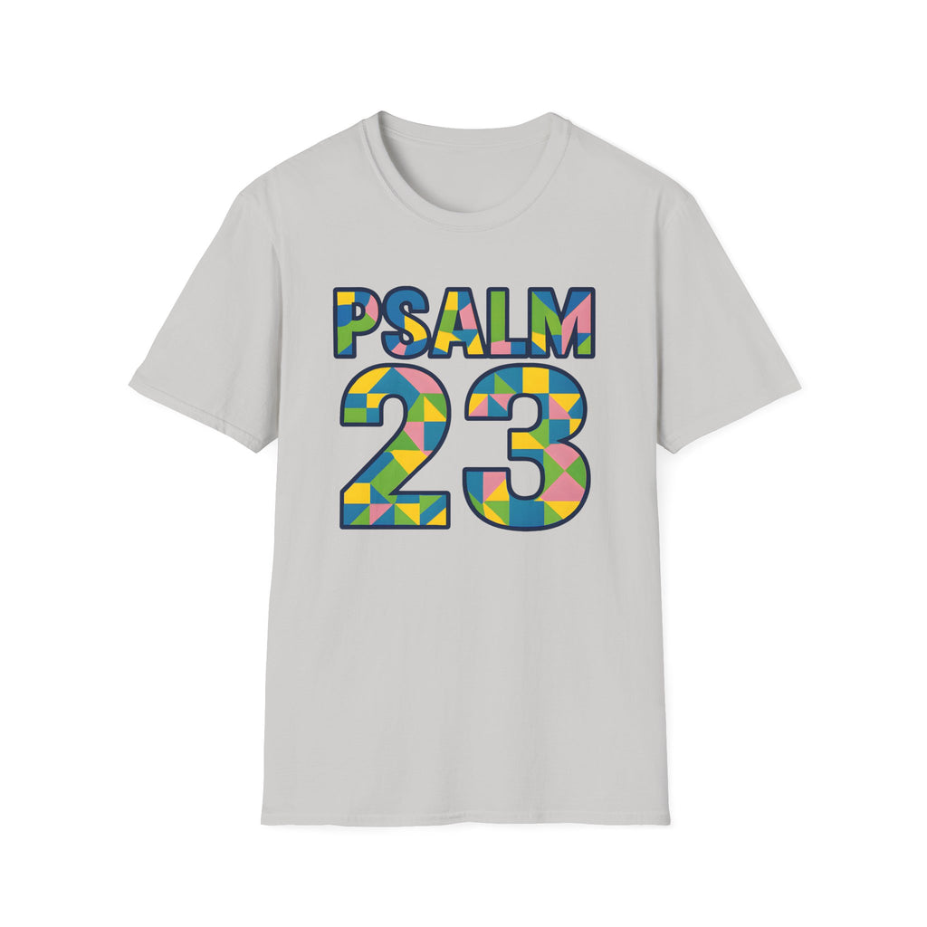 Psalm 23 Geo Mosaic Christian T-Shirt