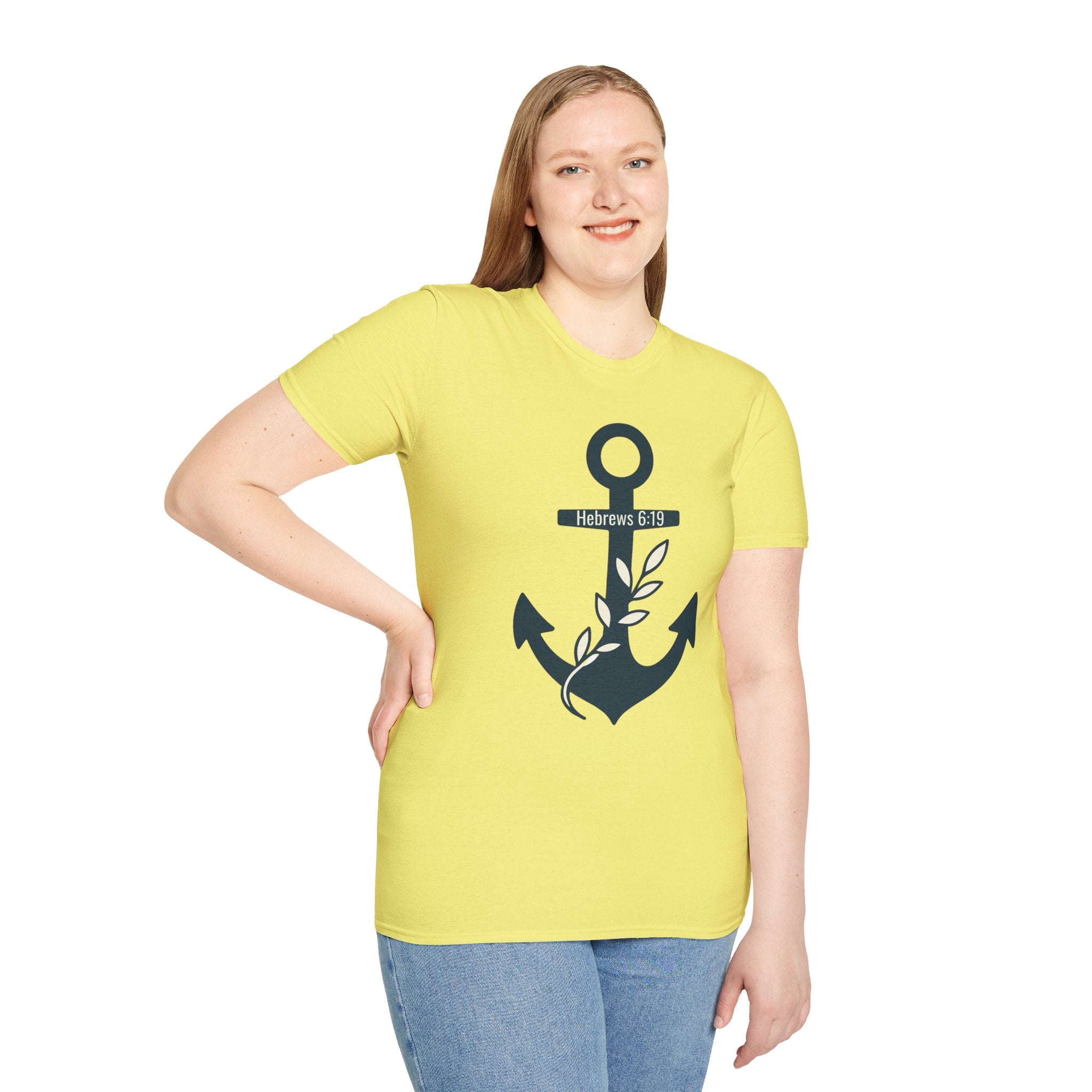 Hebrews 6:19 – Anchor of Hope Christian T-Shirt