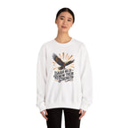 Isaiah 40:31 Eagle Sweatshirt — Renew Their Strength Christian Crewneck