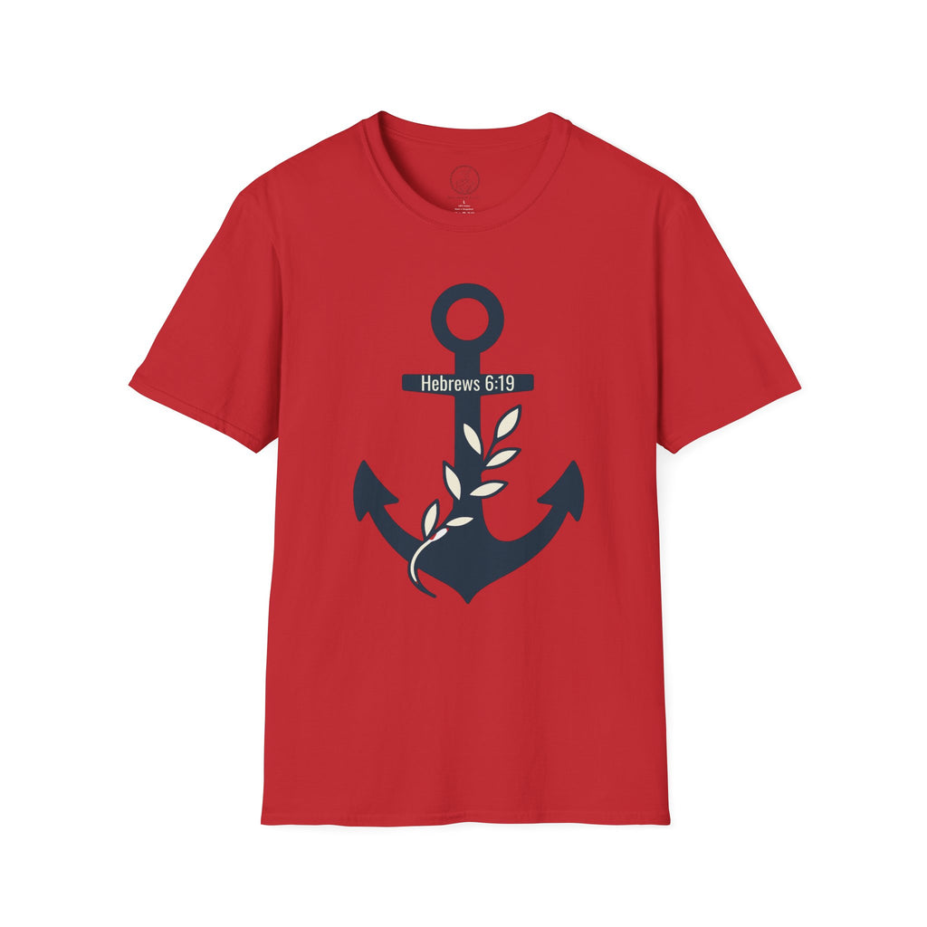 Hebrews 6:19 – Anchor of Hope Christian T-Shirt