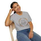 He Makes All Things Beautiful – Floral Christian T=Shirt