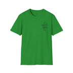 Redeemed by Grace – Cross Emblem Christian T-Shirt