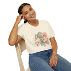 Chosen in Christ – Ephesians 1:4 Floral Christian Tee