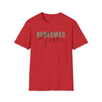 Redeemed & Free – John 8:36 Christian T-Shirt
