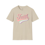 Faith Retro Rainbow Christian T-Shirt