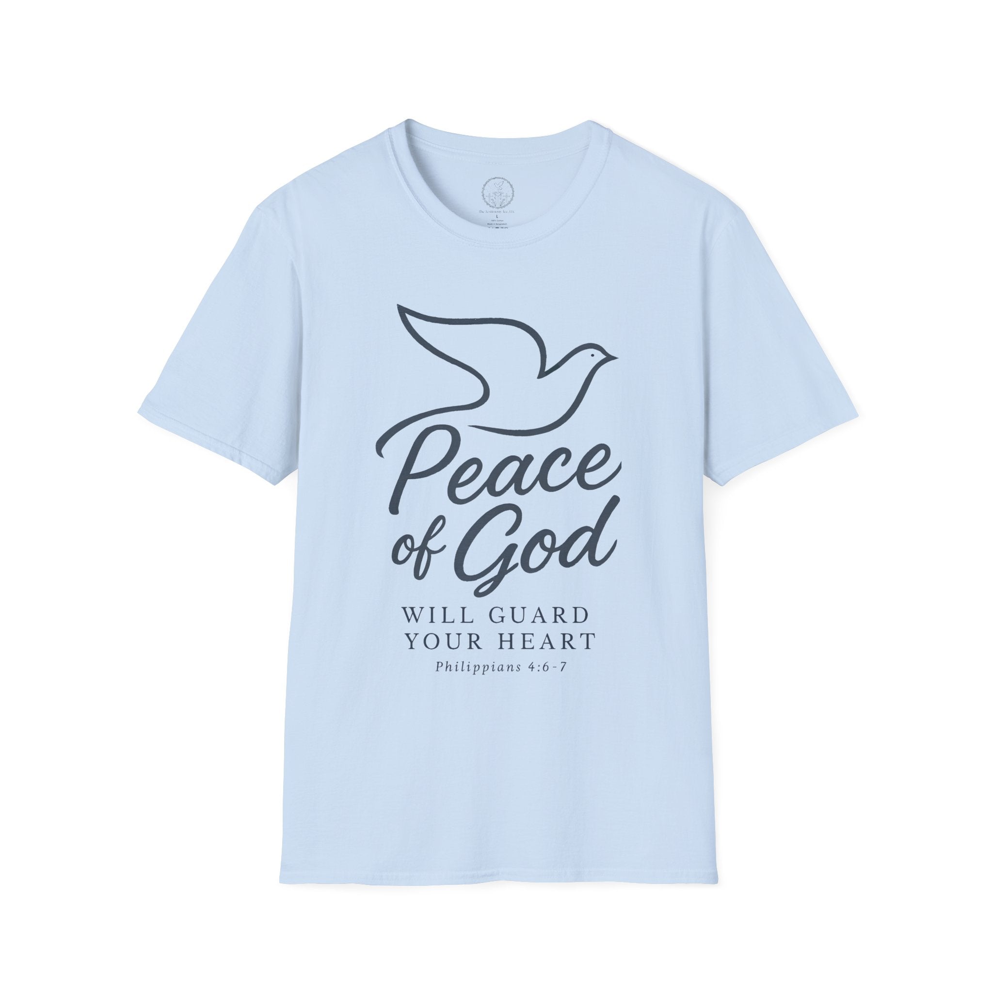 Peace of God Will Guard Your Heart | Philippians 4:6-7 Christian T-Shir