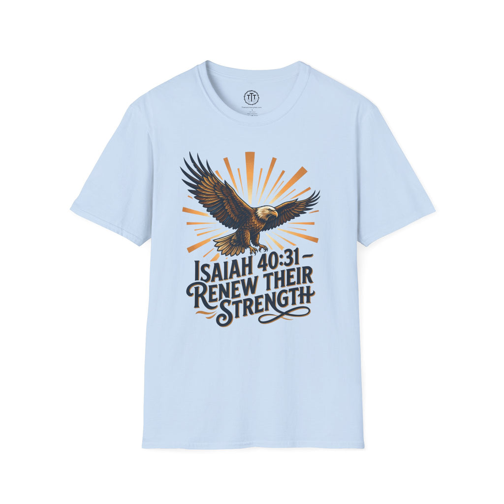 Isaiah 40:31 – Renew Their Strength Eagle T-Shirt