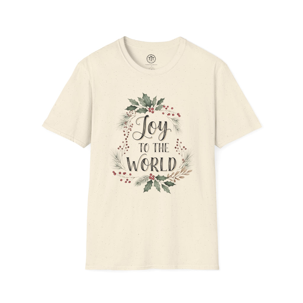 Joy to the World – Christmas Christian T-Shirt