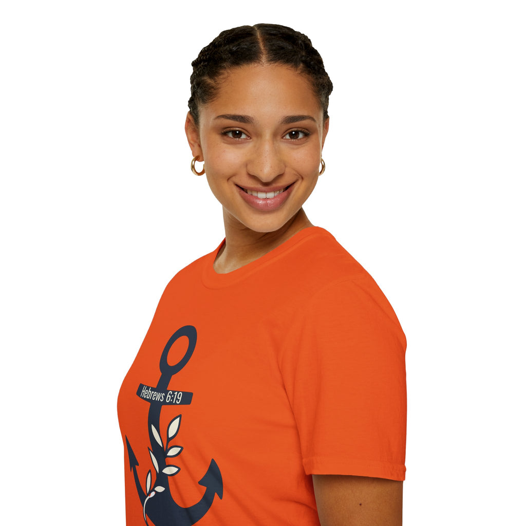 Hebrews 6:19 – Anchor of Hope Christian T-Shirt
