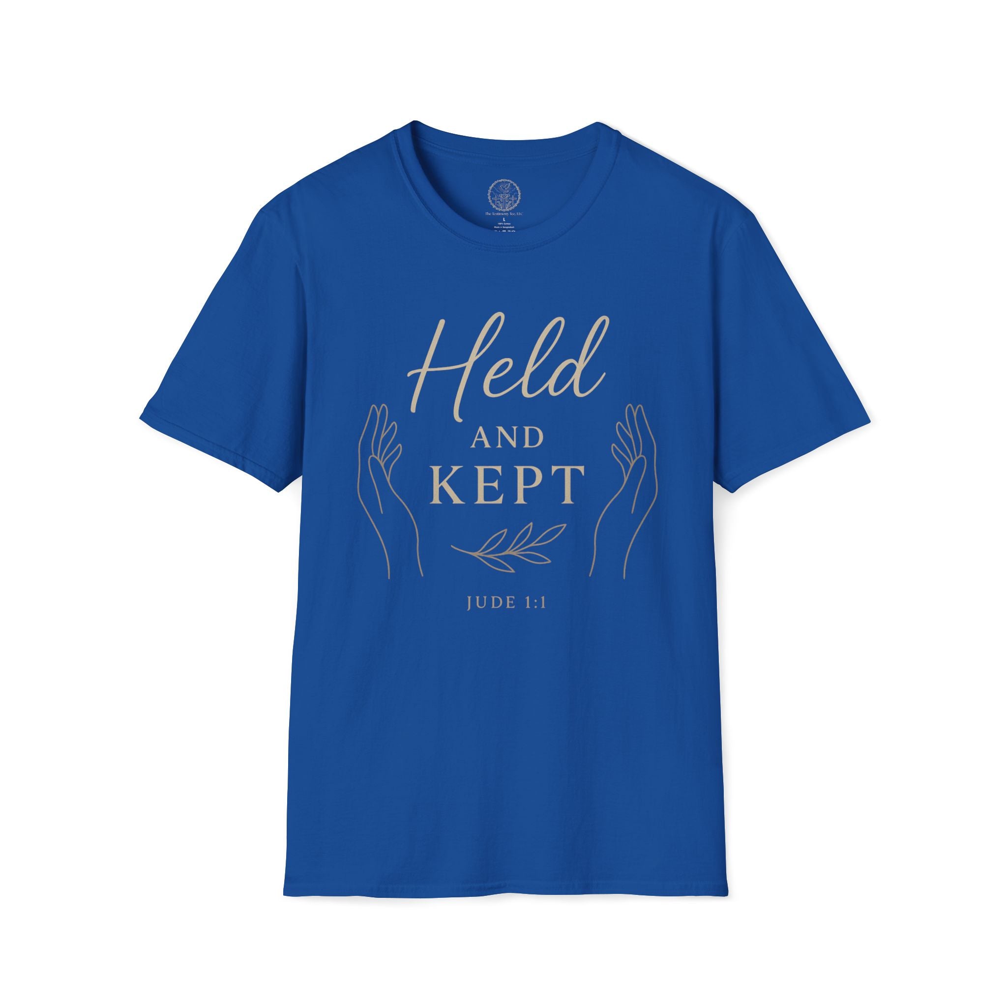 Jude 1:1 Christian T-Shirt.  Kept for Jesus (NIV), Preserved in Jesus (KJV)