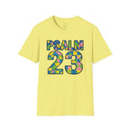 Psalm 23 Geo Mosaic Christian T-Shirt