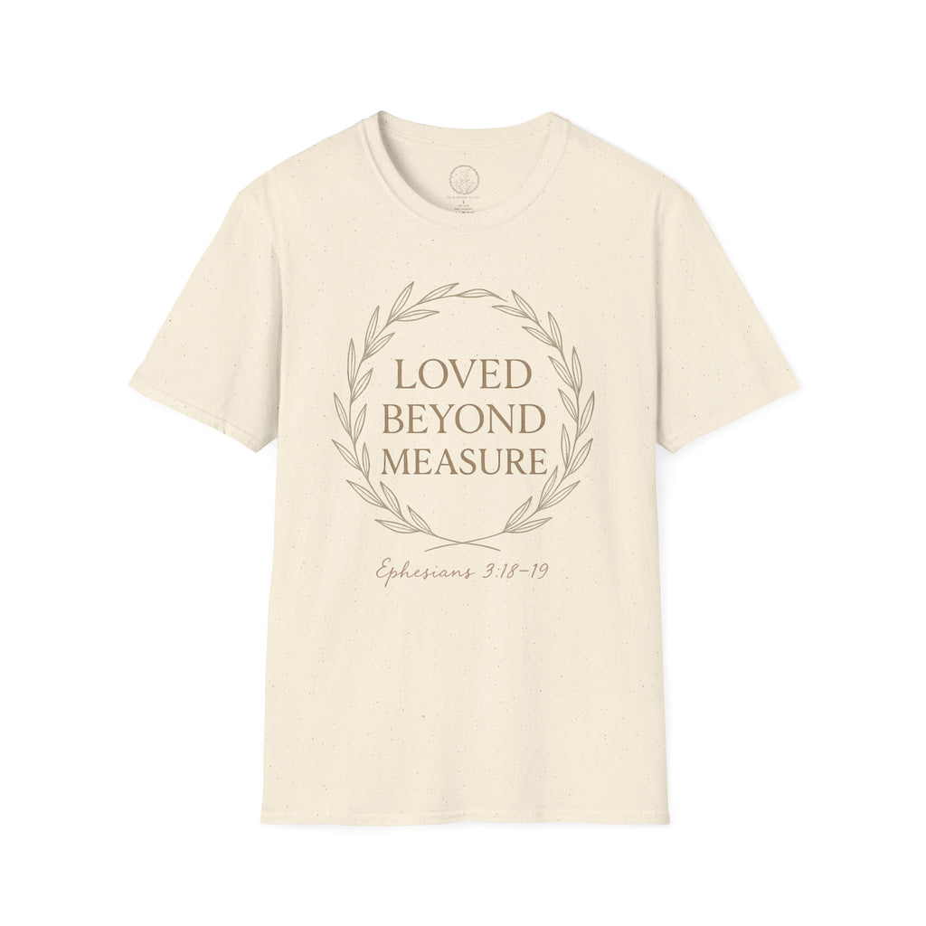 Loved Beyond Measure – Ephesians 3:18–19 Christian T-Shirt