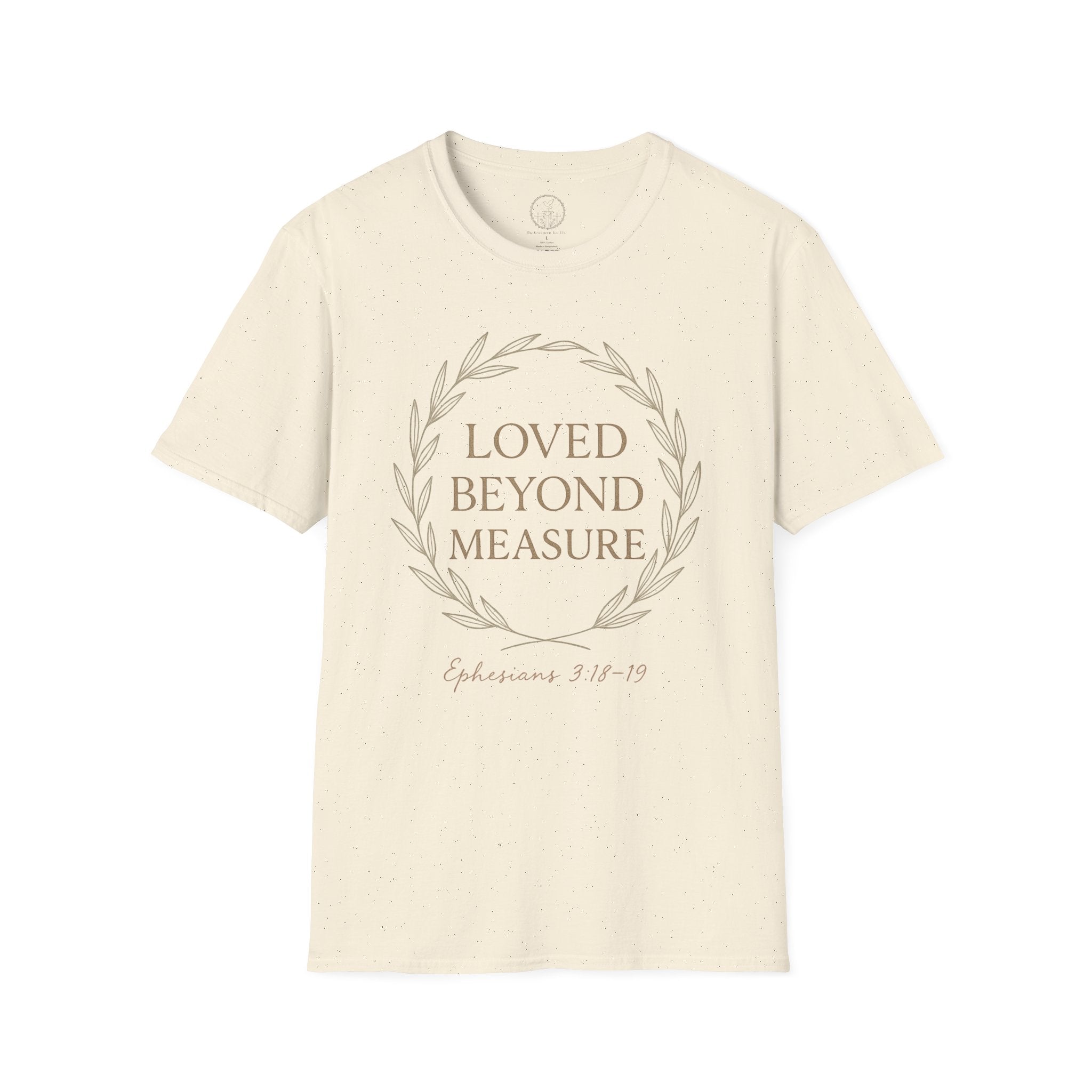 Loved Beyond Measure – Ephesians 3:18–19 Christian T-Shirt