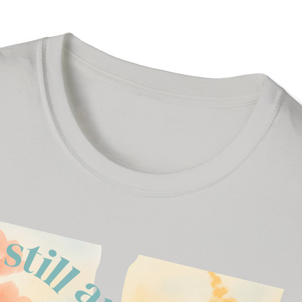 Be Still and Know T-Shirt — Floral Pastel Inspirational Tee