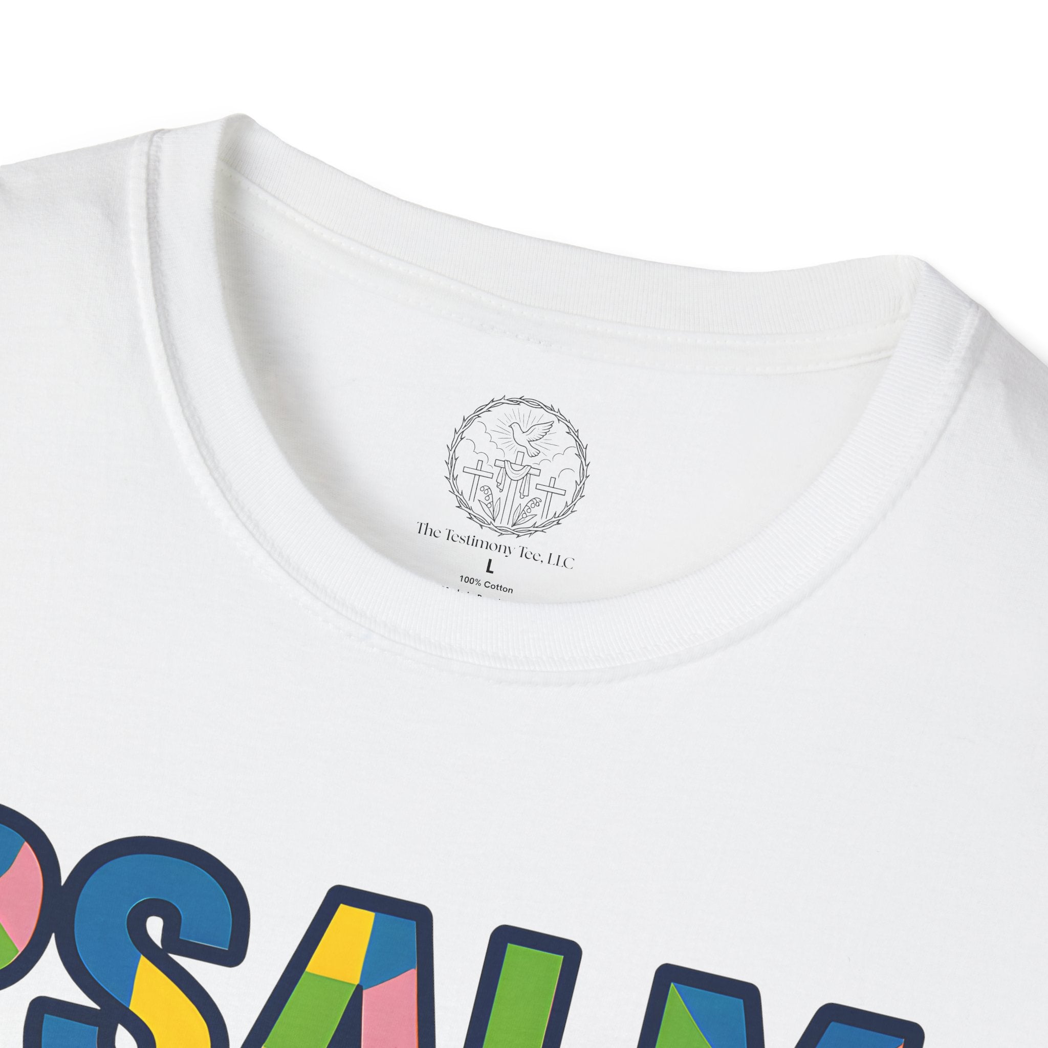Psalm 23 Geo Mosaic Christian T-Shirt