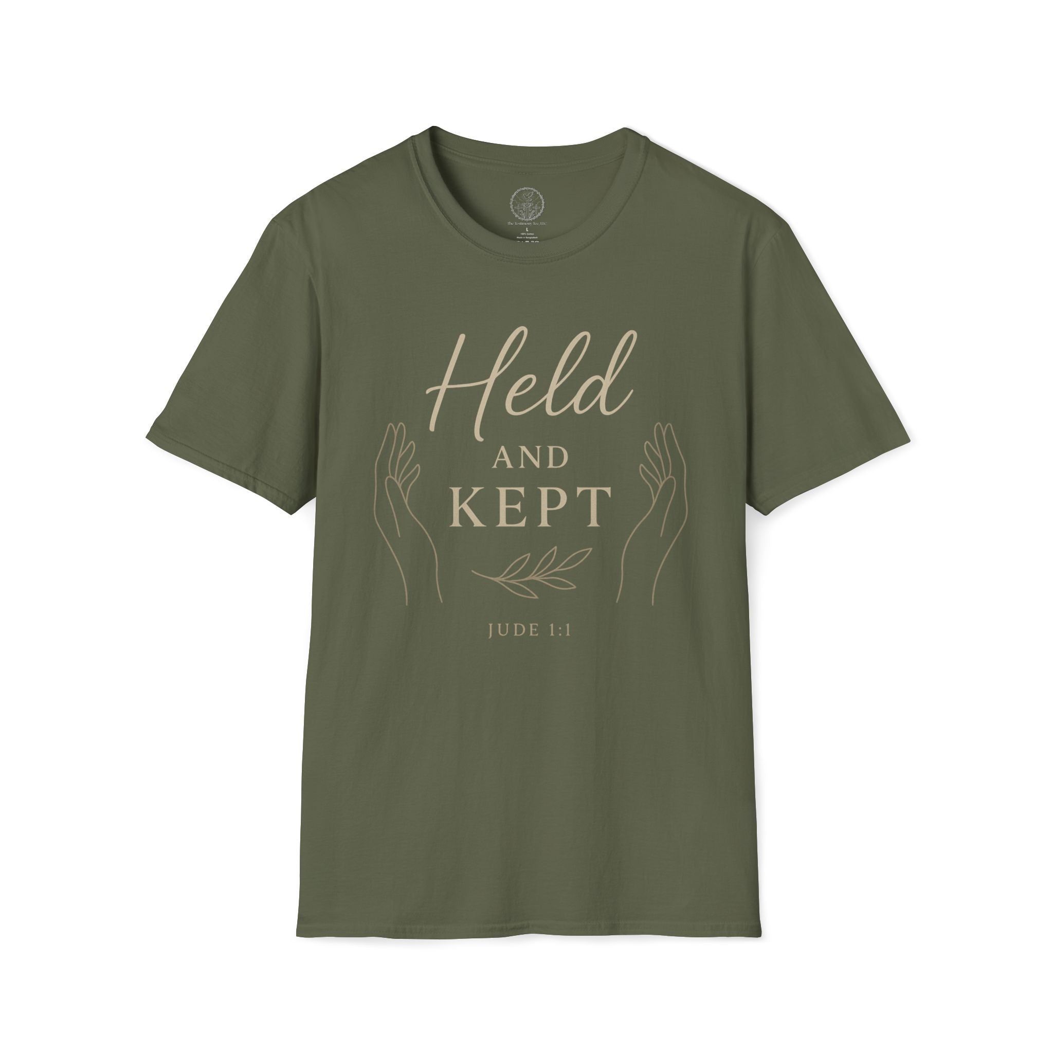 Jude 1:1 Christian T-Shirt.  Kept for Jesus (NIV), Preserved in Jesus (KJV)
